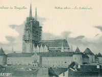 Katedrala, gradnja tornjeva 1898. godina